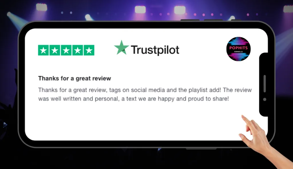 PopHits.Co - Trustpilot Review Feedback 13