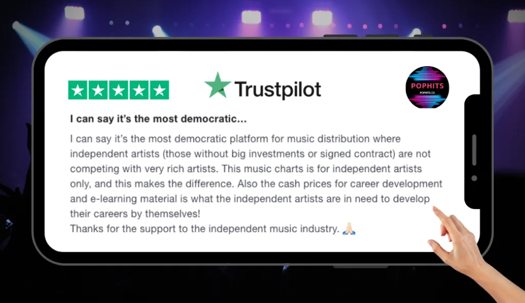 PopHits.Co - Trustpilot Review Feedback 16