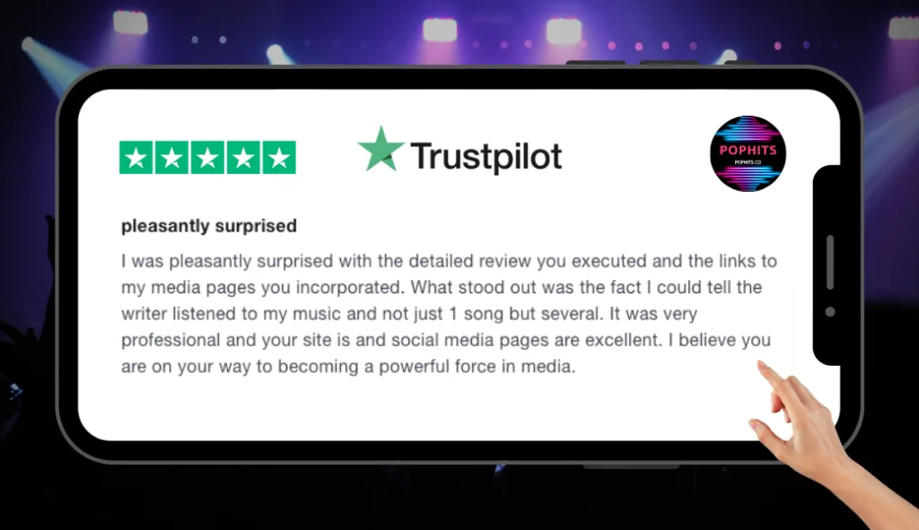 PopHits.Co - Trustpilot Review Feedback 08