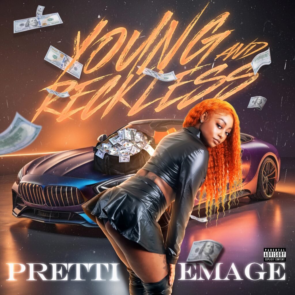 PRETTI EMAGE - Young And Reckless - Cover Artwork
