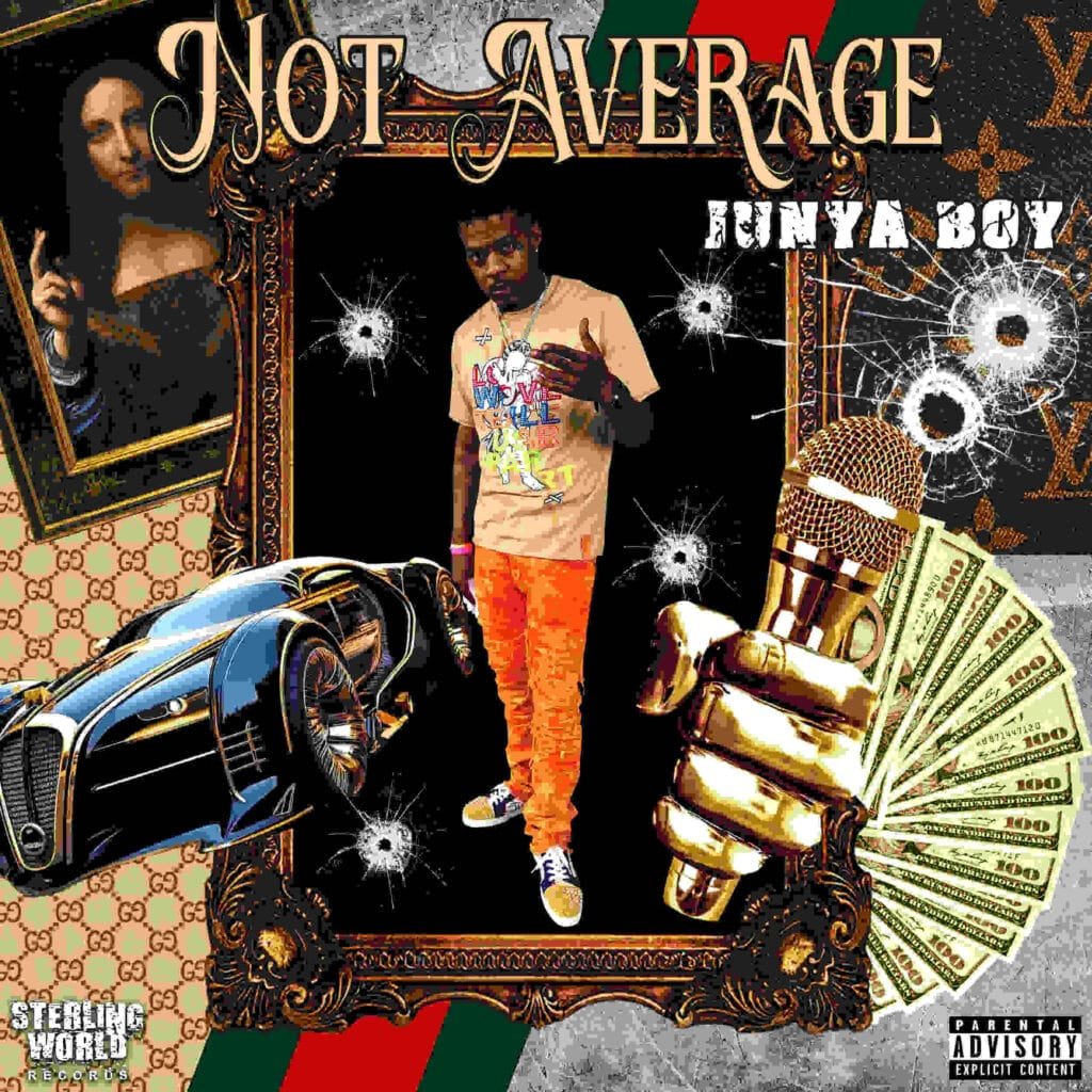 Junya Boy - Not Average - Cover Artwork